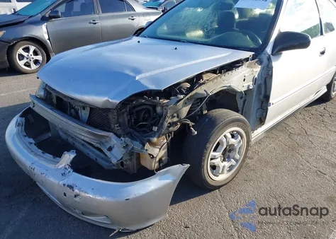 2000 Honda Civic Ex z USA, uszkodzony, nr VIN 1HGEJ8145YL075615